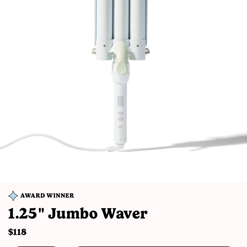 1.25" Jumbo Waver Hair Styling Tool